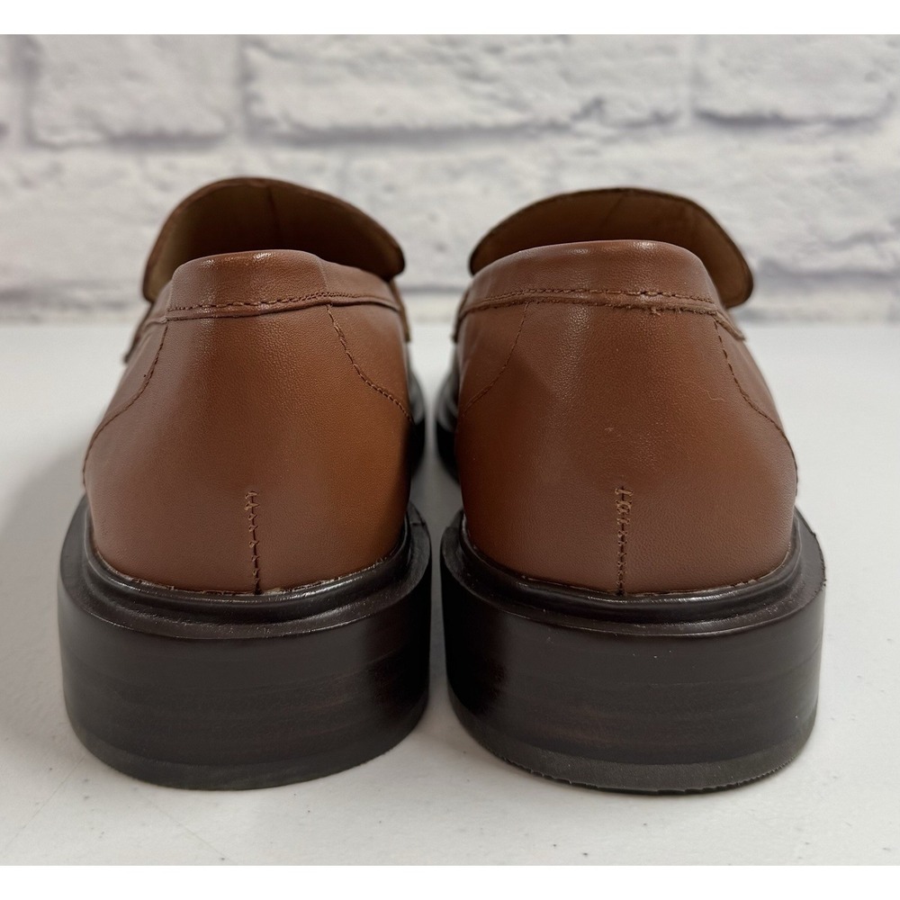 *BRAND NEW* Madewell The Vernon Loafer Womens 9 Dried Maple Shoes Preppy - Picture 3 of 8